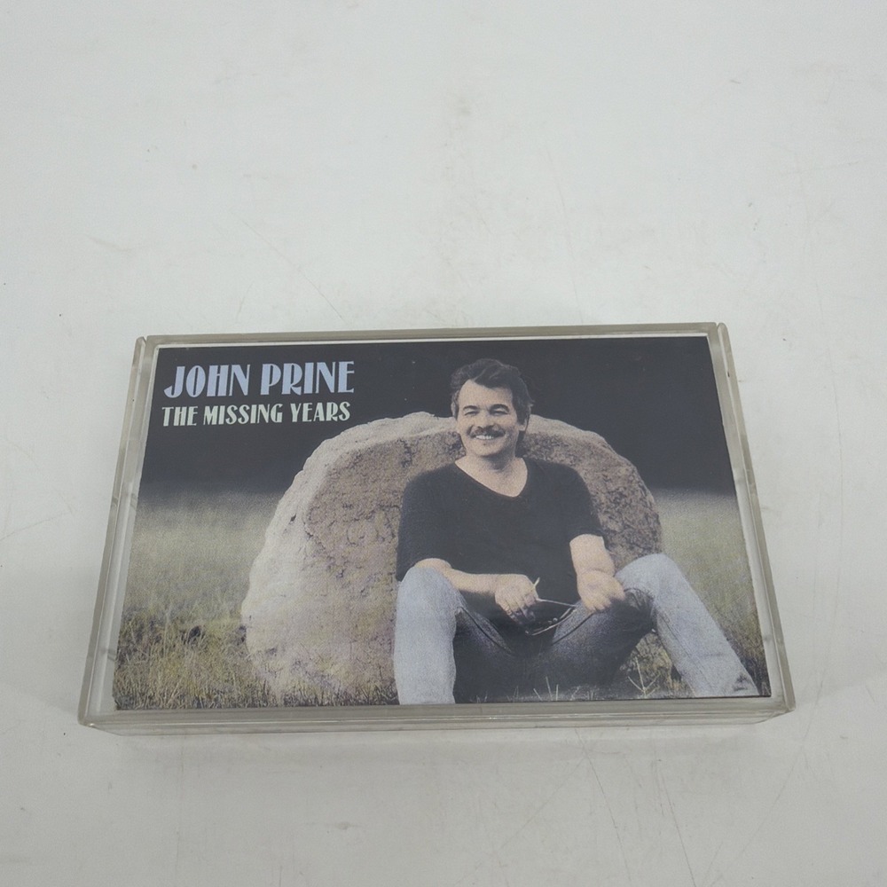 John Prine The Missing Years  1991 Cassette Tape Oh Boy Records C009 Folk Rock